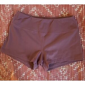 Savage Barbell Athletic Shorts Mauve Pink Women's Size M Fitness Workout